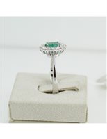 Anello Mirco Visconti Donna in Oro bianco Smeraldo 0.81 Ct IE82/B20S - IE82/B20S